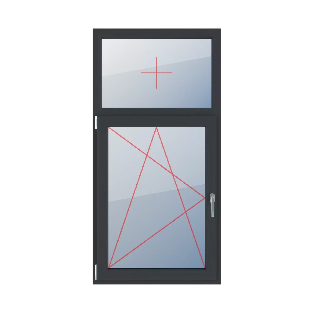 Fixed glazing in a frame, left-tilt and turn windows window-types double-leaf vertical-asymmetric-division-30-70 fixed-glazing-in-a-frame-left-tilt-and-turn 