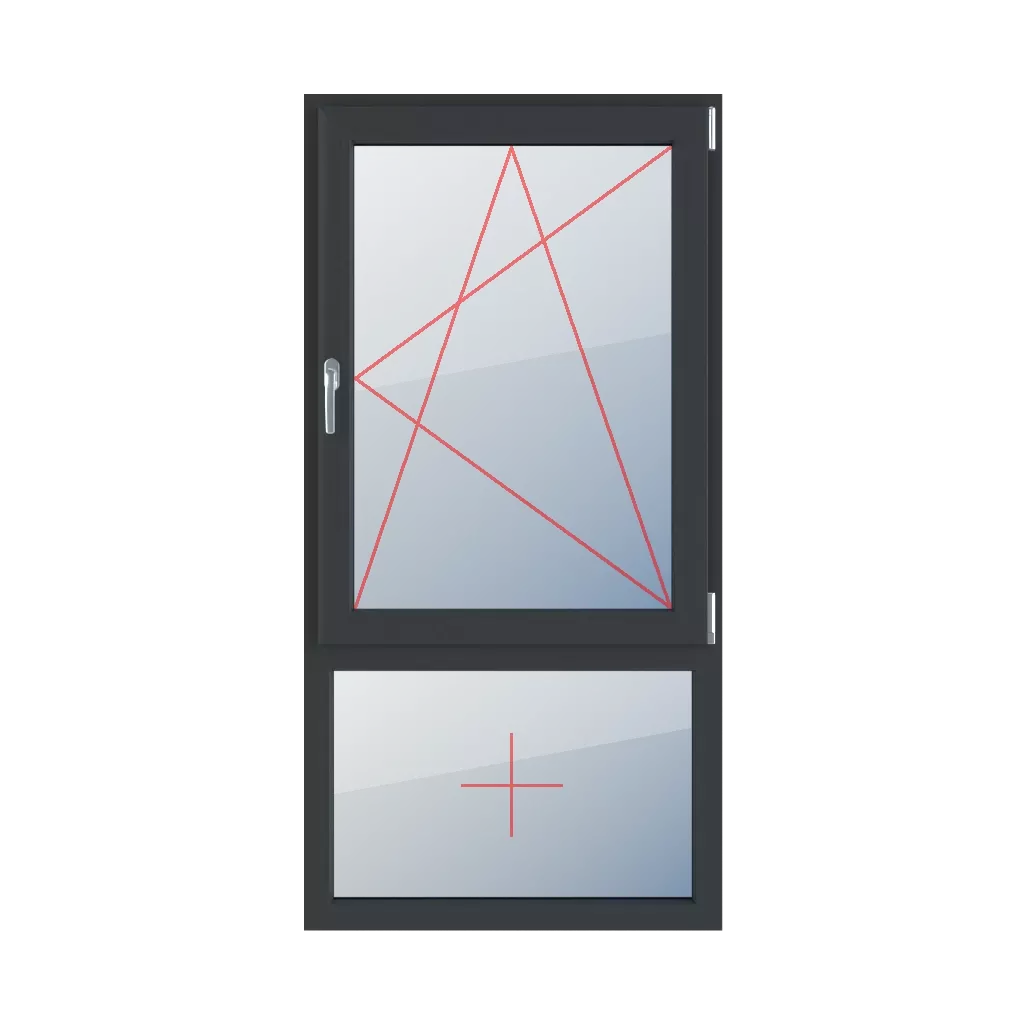 Tilt and turn right, fixed glazing in the frame windows window-types double-leaf vertical-asymmetric-division-70-30 tilt-and-turn-right-fixed-glazing-in-the-frame 