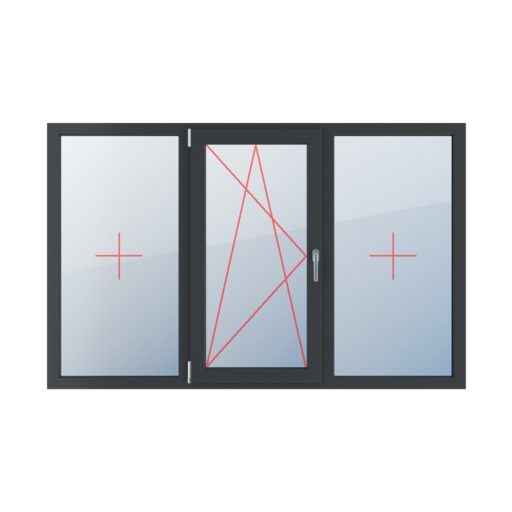 Fixed glazing in a frame, left-hand turn-tilt glazing, fixed glazing in a frame windows window-types triple-leaf symmetrical-division-horizontally-33-33-33 fixed-glazing-in-a-frame-left-hand-turn-tilt-glazing-fixed-glazing-in-a-frame 