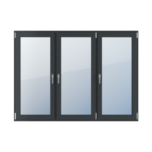 Symmetrical division horizontally 33-33-33 windows window-types triple-leaf symmetrical-division-horizontally-33-33-33  