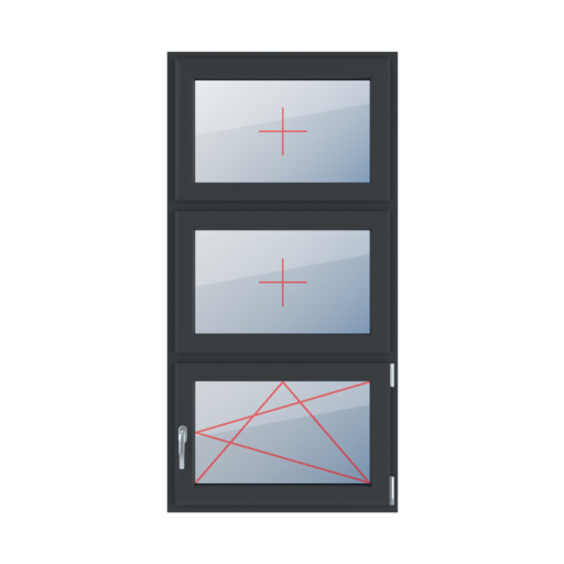 Permanent glazing in the wing, turn-tilt on the right windows window-types triple-leaf vertical-symmetrical-division-33-33-33 permanent-glazing-in-the-wing-turn-tilt-on-the-right 