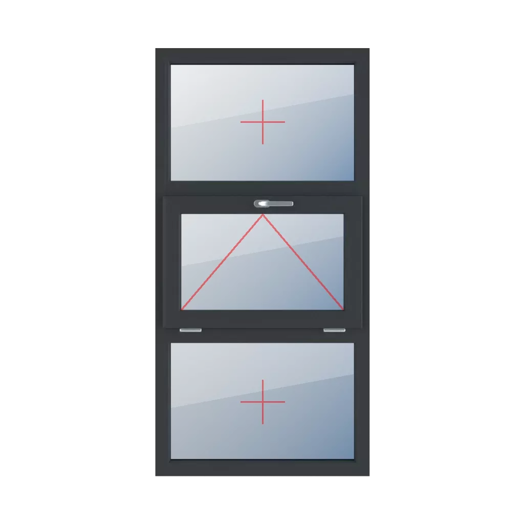 Fixed glazing in the frame, tiltable with a handle at the top, fixed glazing in the frame windows window-types triple-leaf vertical-symmetrical-division-33-33-33 fixed-glazing-in-the-frame-tiltable-with-a-handle-at-the-top-fixed-glazing-in-the-frame 