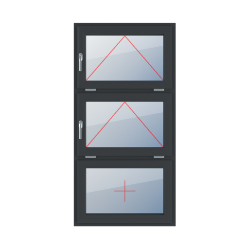 Tilt with a handle on the left, tilt with a handle on the left, fixed glazing in the wing windows window-types triple-leaf vertical-symmetrical-division-33-33-33 tilt-with-a-handle-on-the-left-tilt-with-a-handle-on-the-left-fixed-glazing-in-the-wing 
