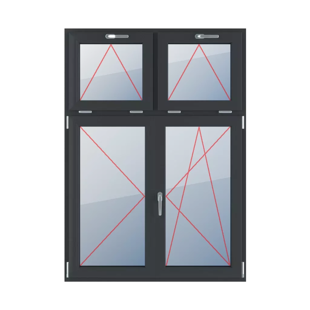 Tilt with a handle at the top, turn left, movable mullion, turn-tilt right windows window-types four-leaf vertical-asymmetric-division-30-70-with-a-movable-mullion tilt-with-a-handle-at-the-top-turn-left-movable-mullion-turn-tilt-right 