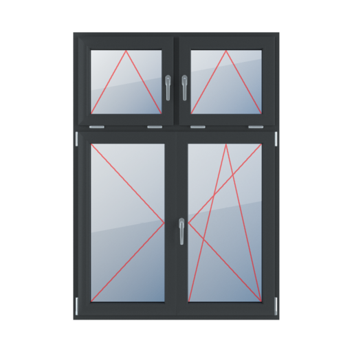 Tilt handles in the middle, tilt left, movable mullion, turn-tilt right windows window-types four-leaf vertical-asymmetric-division-30-70-with-a-movable-mullion tilt-handles-in-the-middle-tilt-left-movable-mullion-turn-tilt-right 