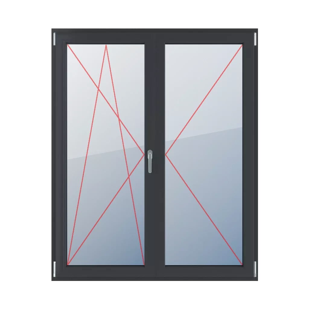 Tilt & turn left, movable mullion, turn right windows window-types balcony double-double-leaf-with-a-movable-post  