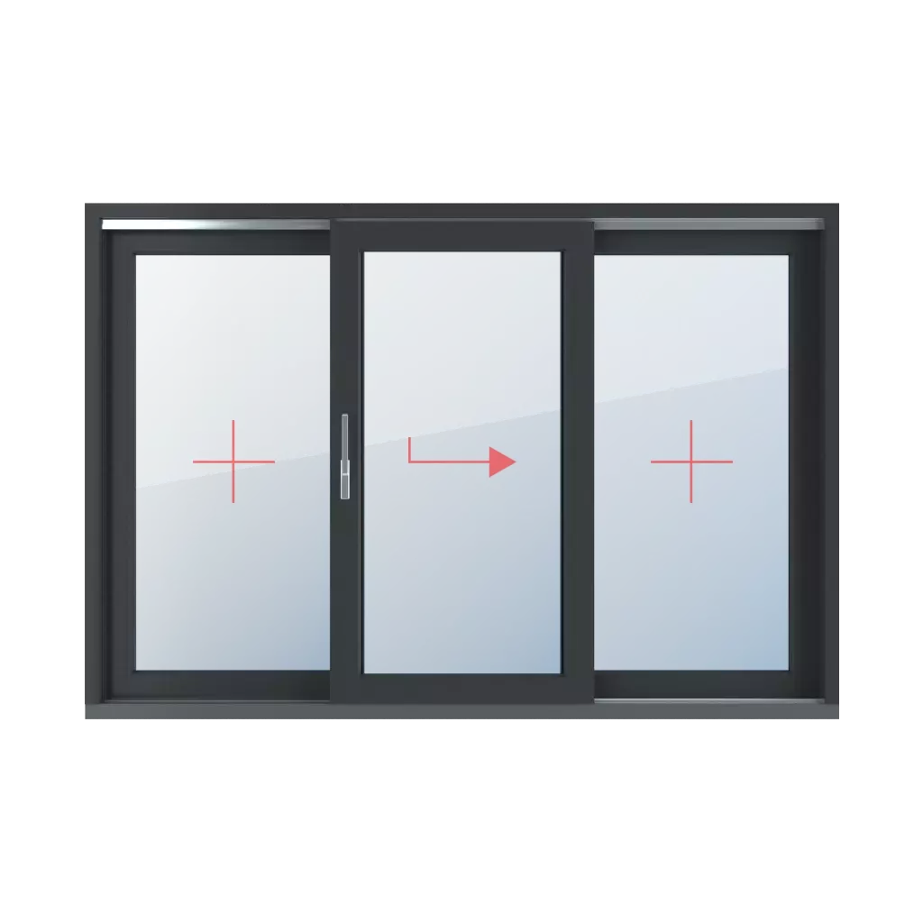 Fixed glazing, right sliding, fixed glazing windows window-types hst-lift-and-slide-patio-doors triple-leaf  