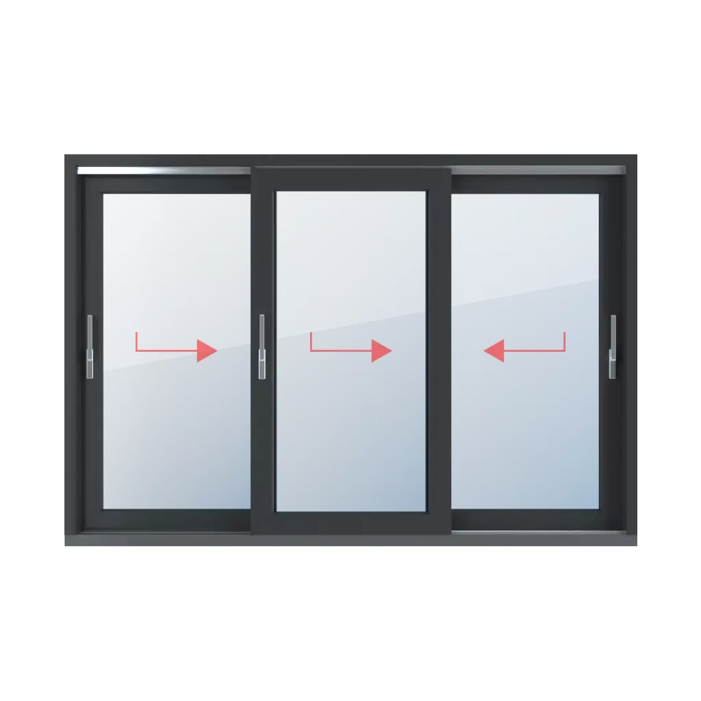 Sliding right, sliding left windows window-types hst-lift-and-slide-patio-doors triple-leaf  