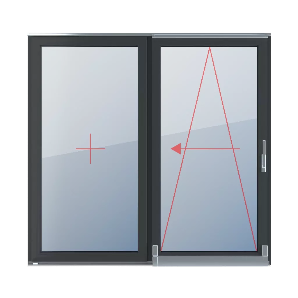 Permanent glazing in the wing, tilt and slide left windows window-types patio-tilt-and-slide-windows-psk double-leaf  