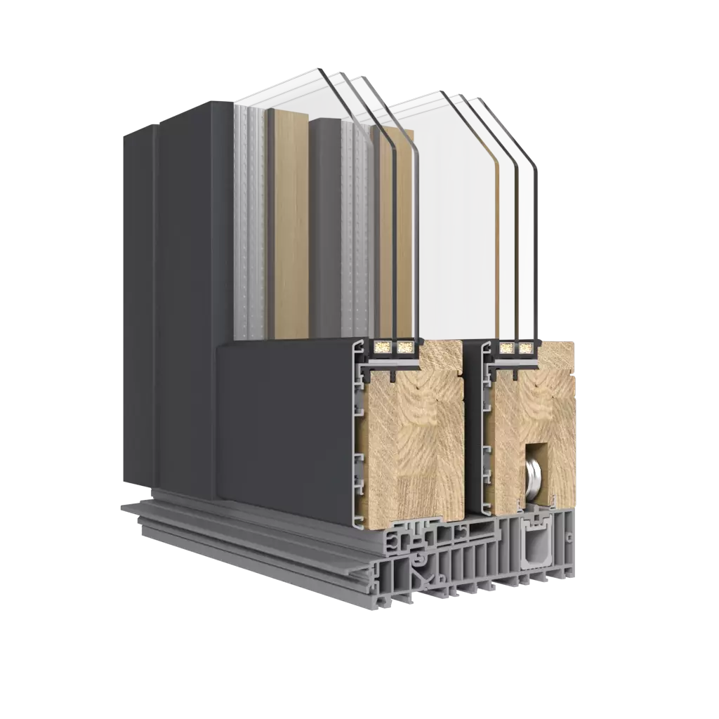 HST-ALU Rounded windows window-profiles cdm hst