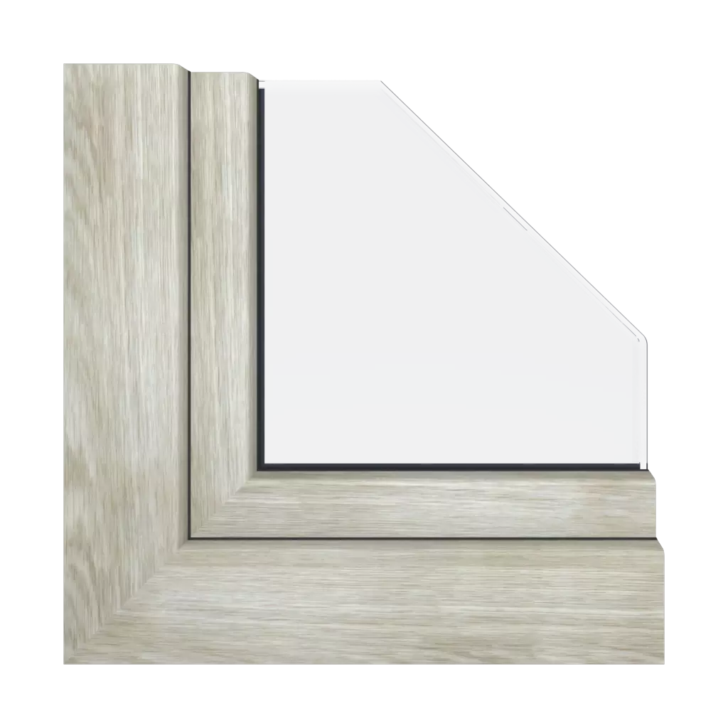 Glued pepper oak super mat 🆕 windows window-profiles veka softline-82-md