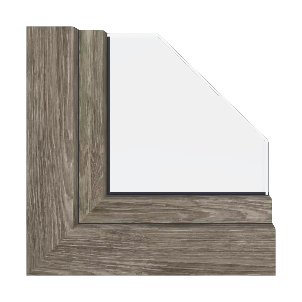 Gray sheffield oak windows window-colors veka gray-sheffield-oak