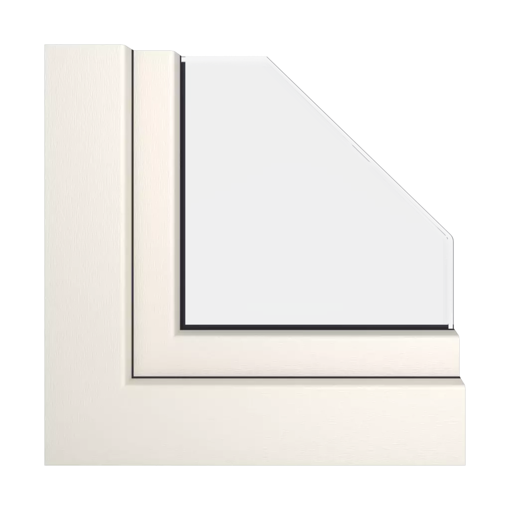 Creamy white windows window-colors veka creamy-white