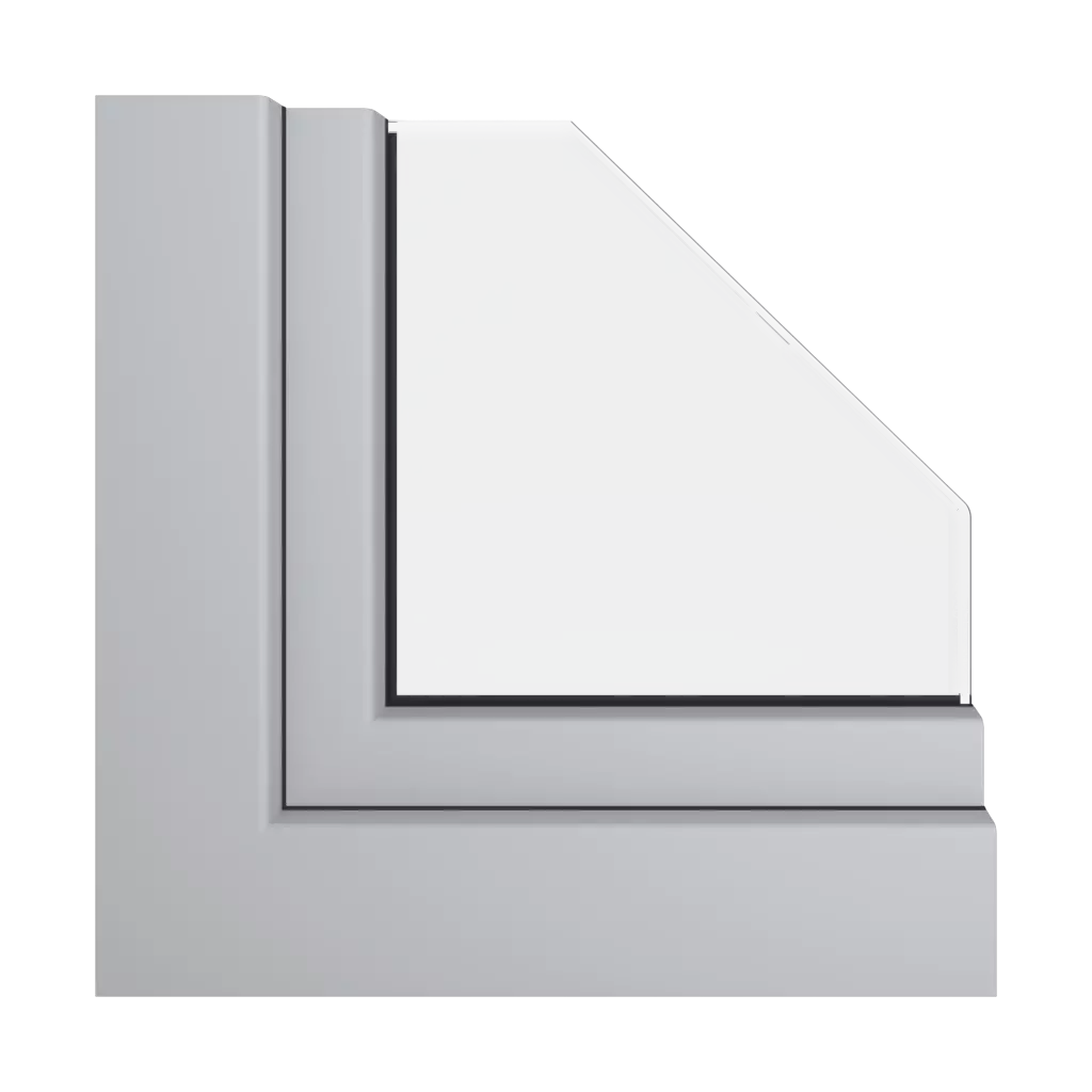 Platinum gray ultramatt windows window-colors veka platinum-gray-ultramatt