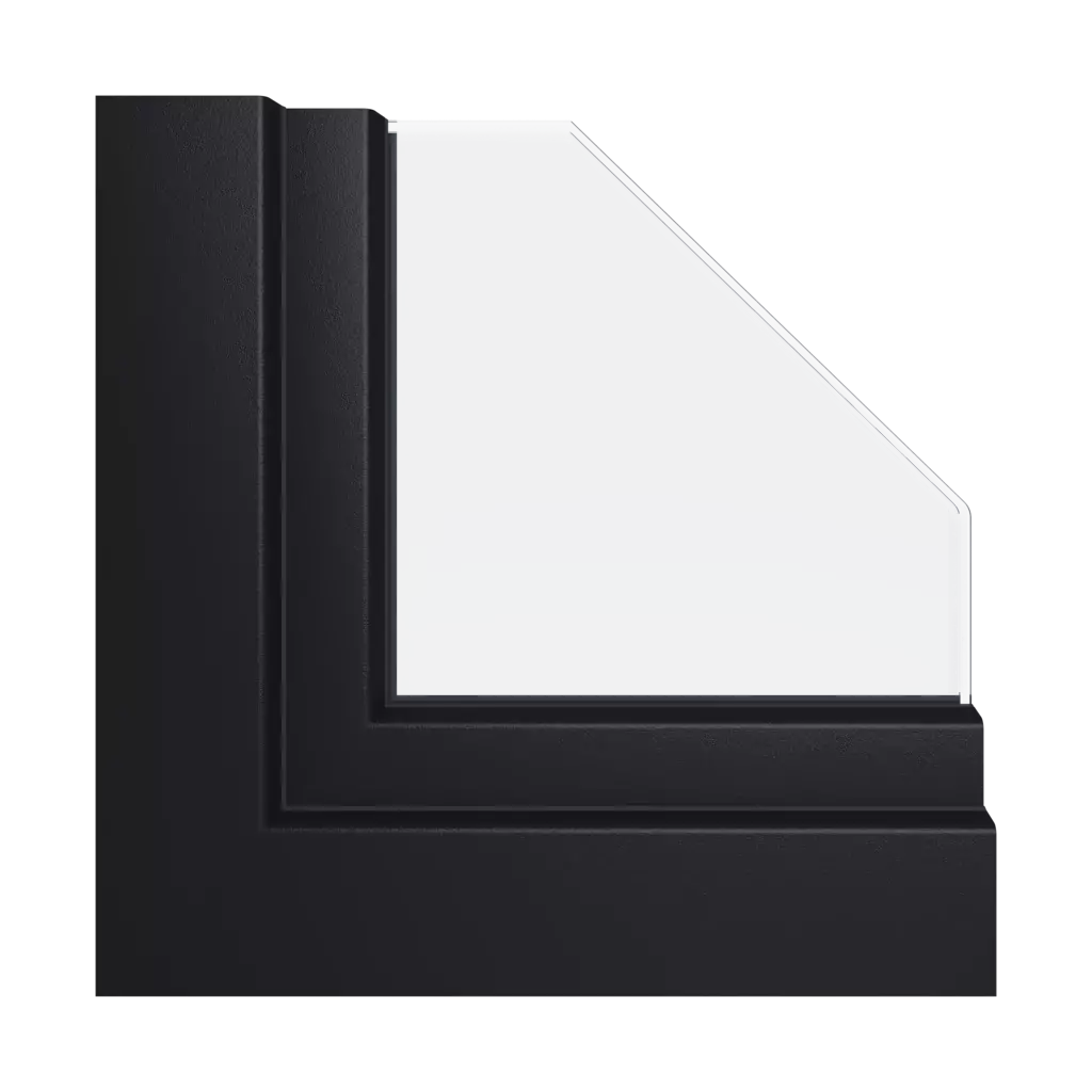 Jet black ✨ windows window-profiles veka softline-82-md