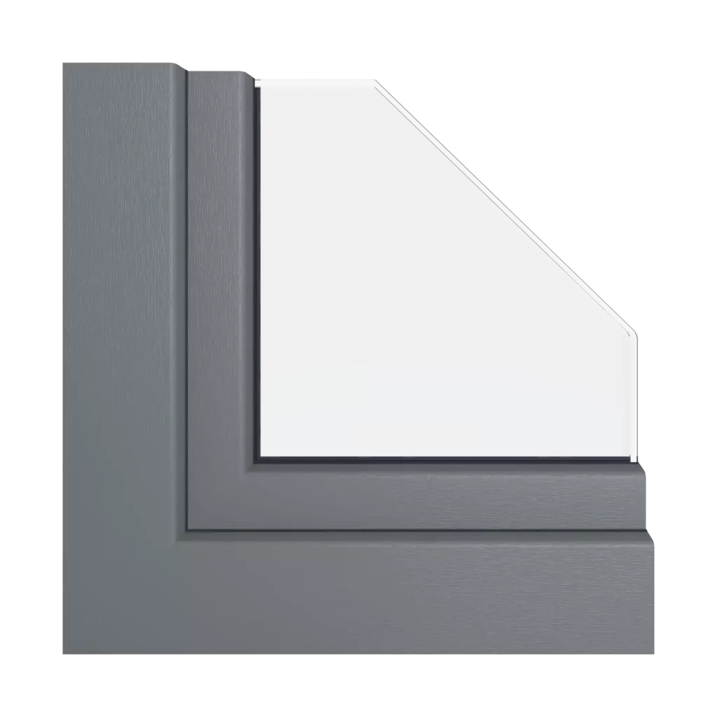 Slate gray windows window-colors veka slate-gray