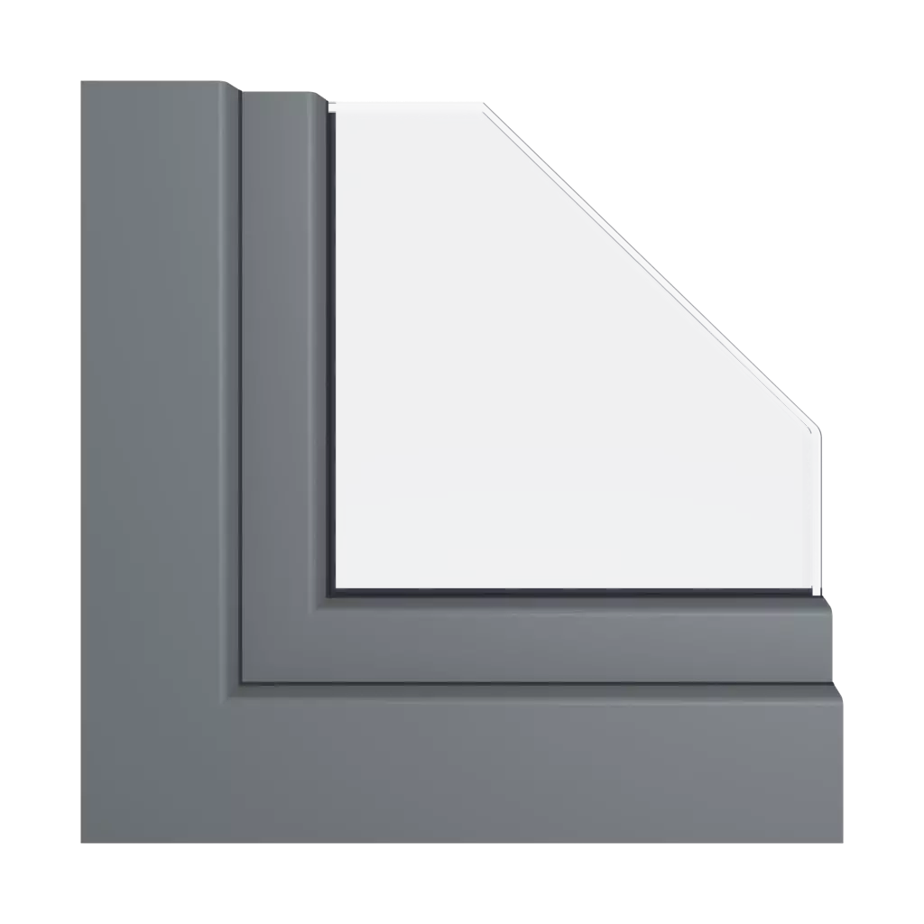 Slate gray smooth windows window-colors veka slate-gray-smooth