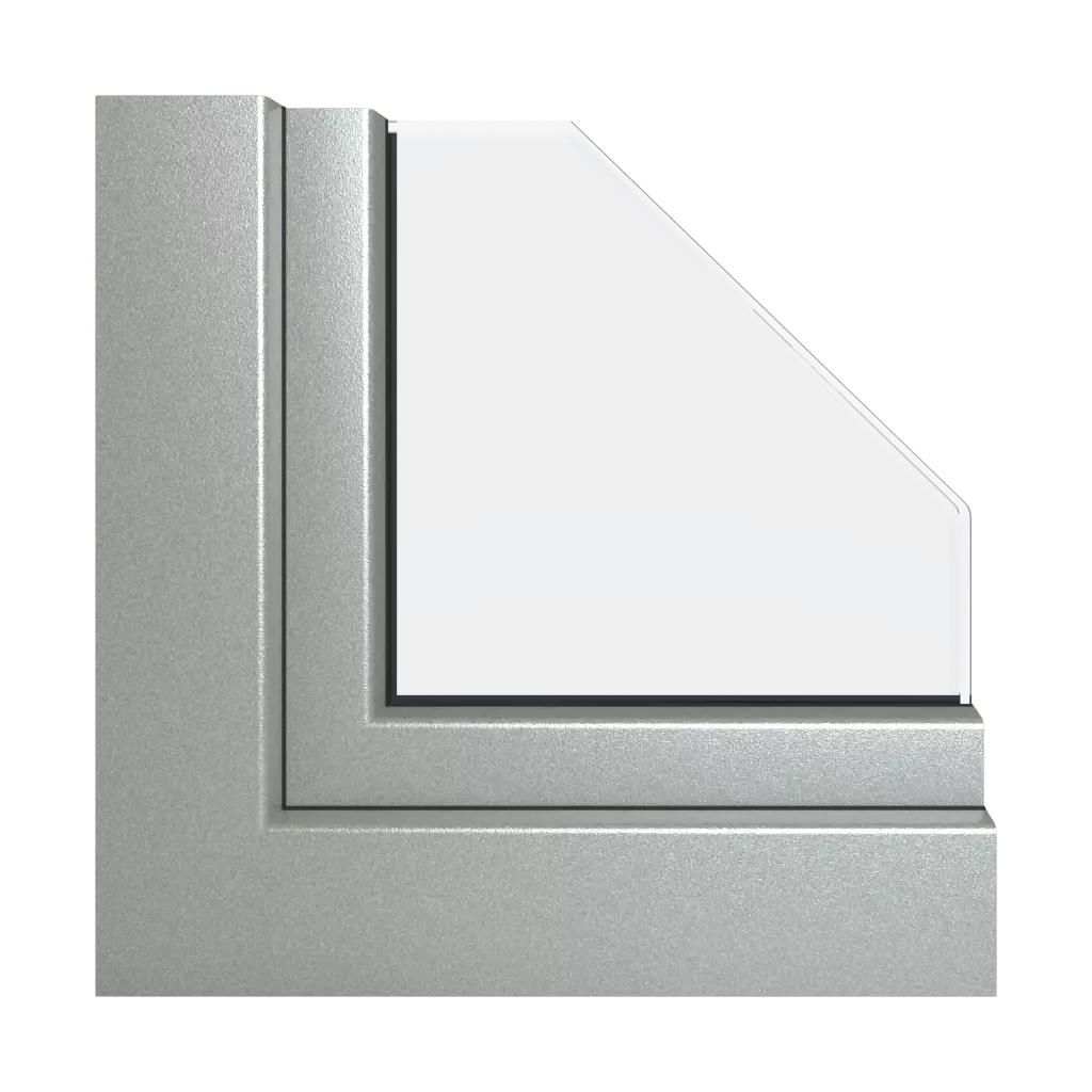 Alux aluminum gray windows window-colors veka   