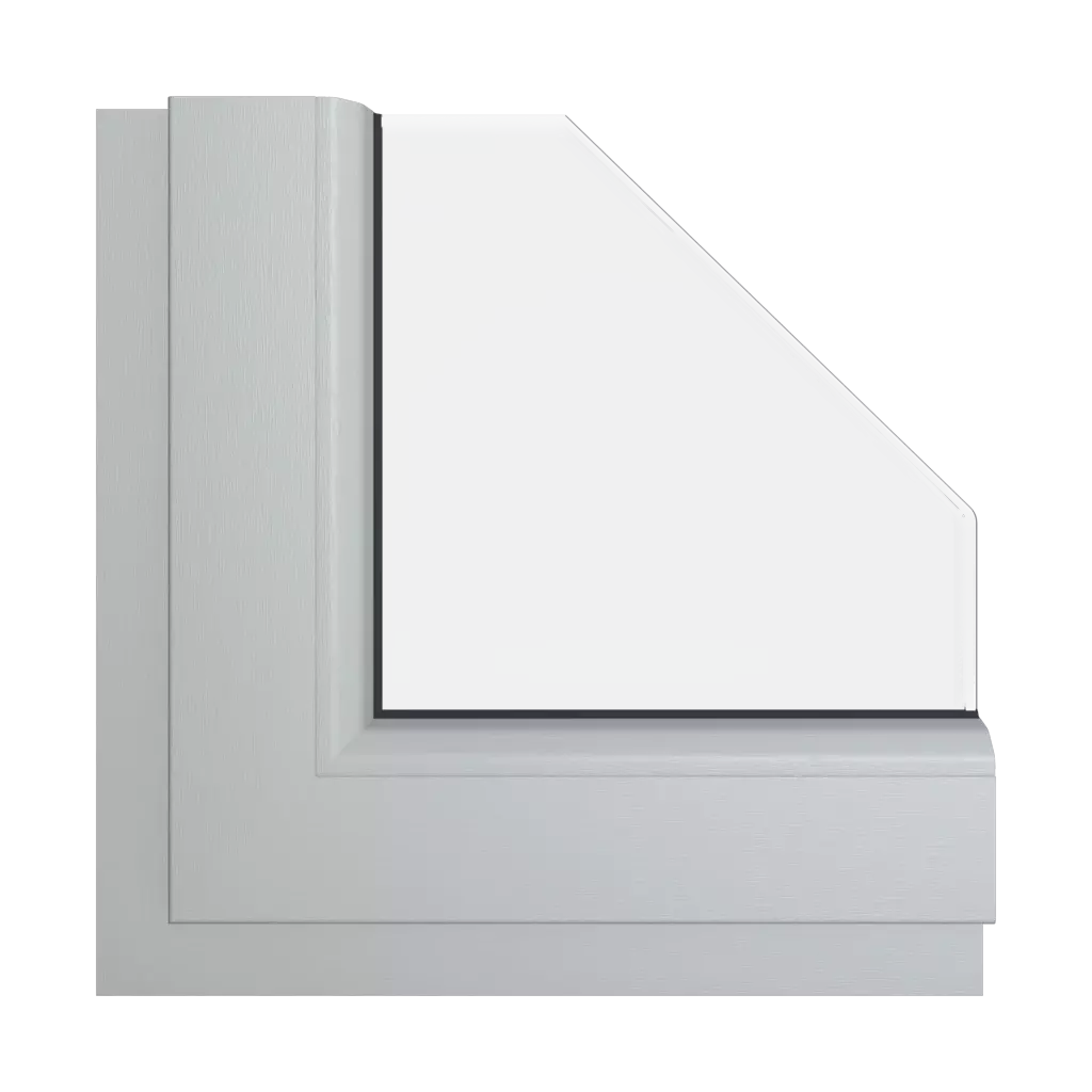 Silver gray windows window-colors veka silver-gray interior