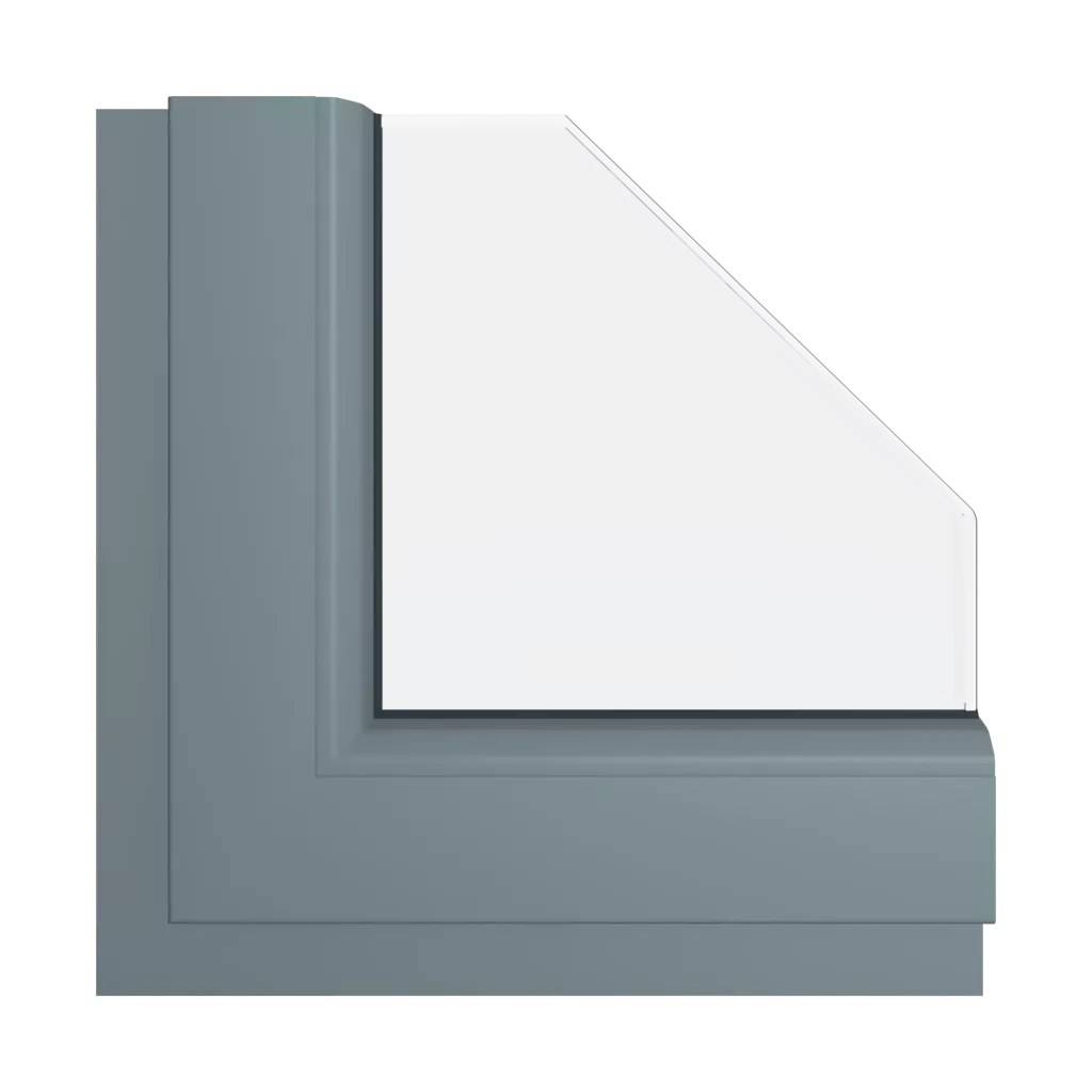 Basalt gray smooth windows window-colors veka basalt-gray-smooth interior