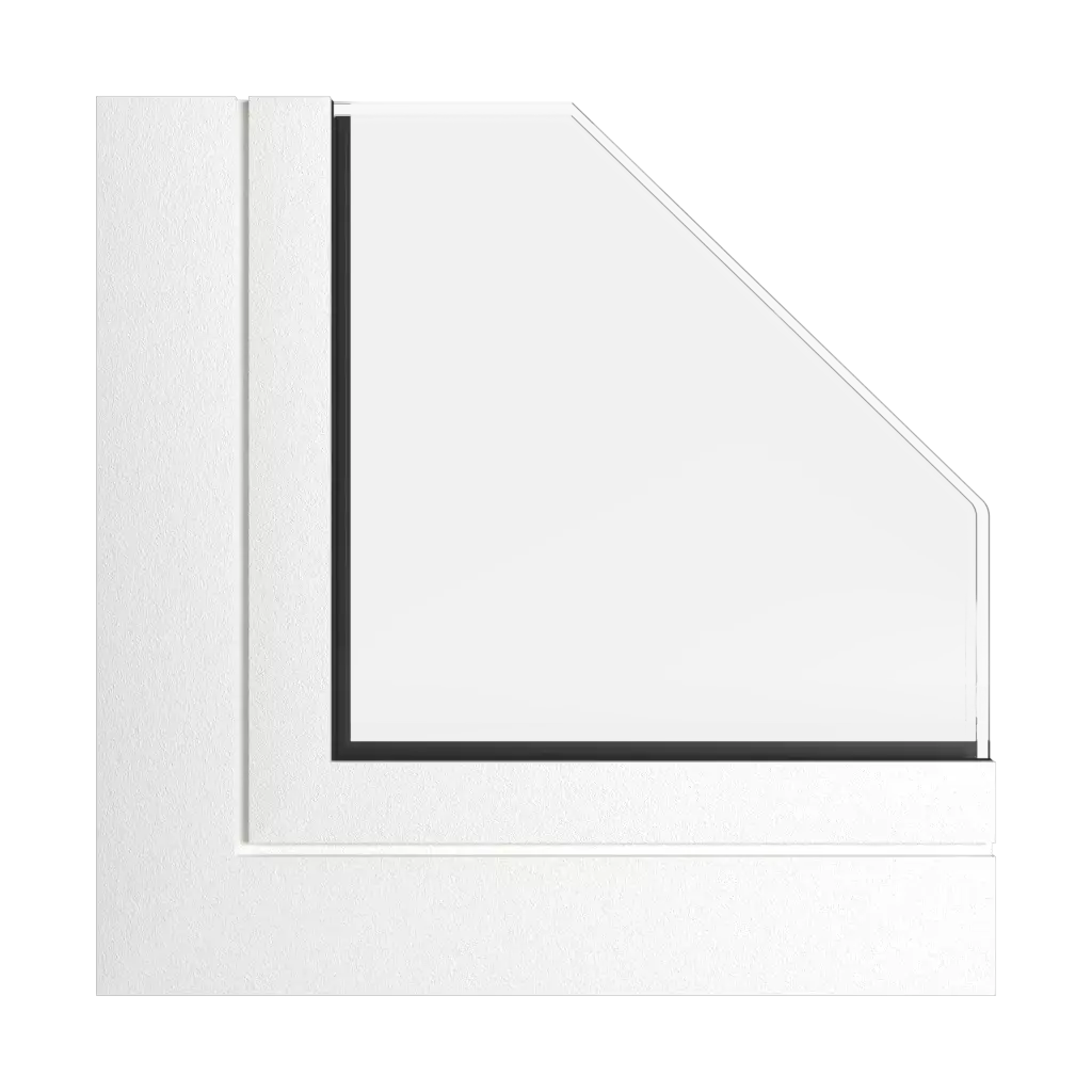 White Beskid windows window-colors aliplast-colors