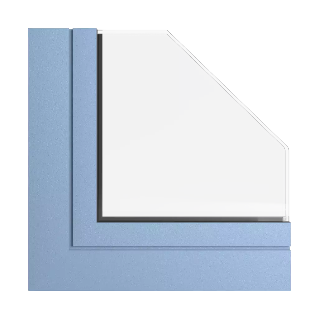 Sky blue gray windows window-colors aliplast-colors