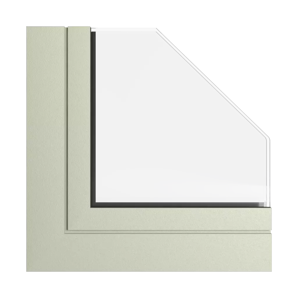 Gray beige windows window-colors aliplast-colors