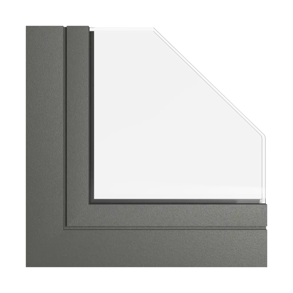 Gray umber windows window-colors aliplast-colors gray-umber