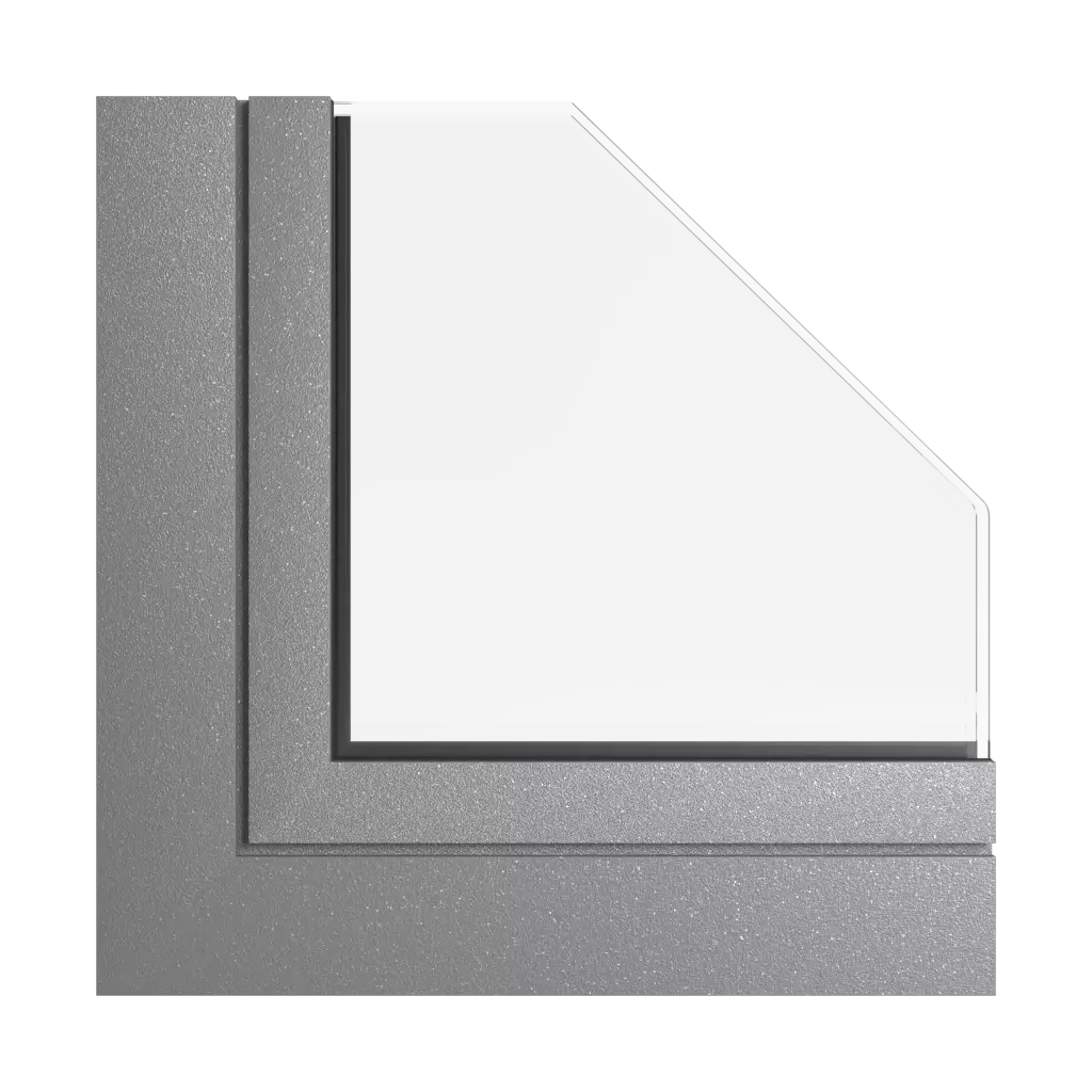 Dark grey windows window-colors aliplast-colors