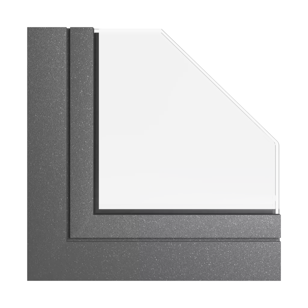 Black-gray windows window-colors aliplast-colors