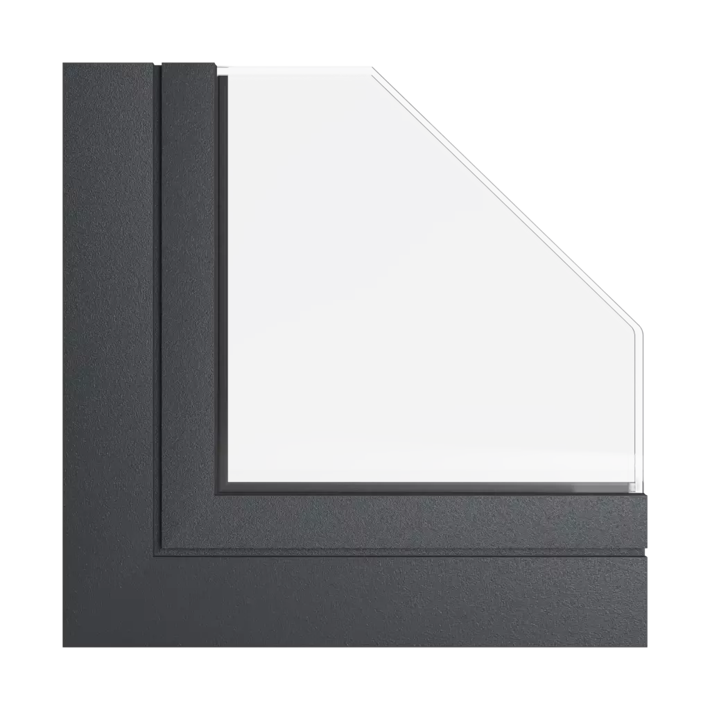 Gray black windows window-colors aliplast-colors gray-black