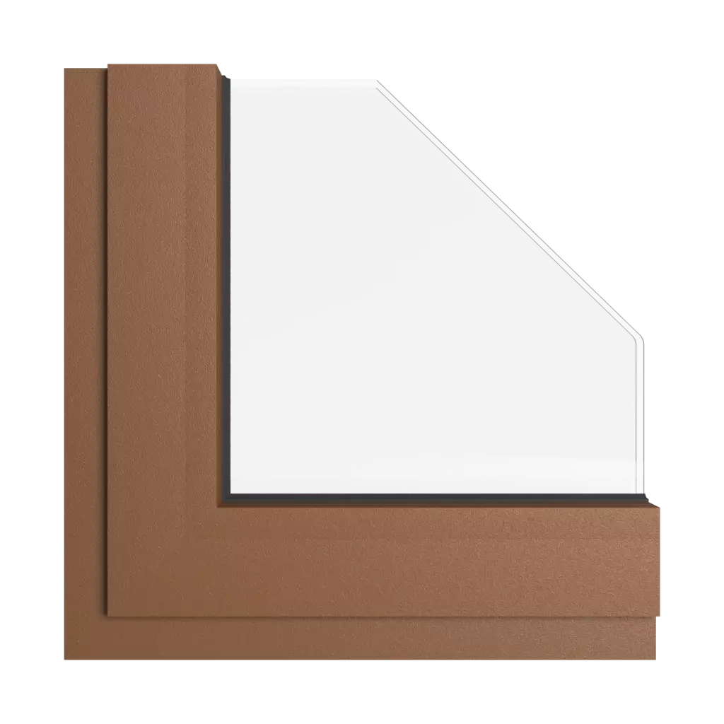 Deer bronze windows window-colors aliplast-colors deer-bronze interior