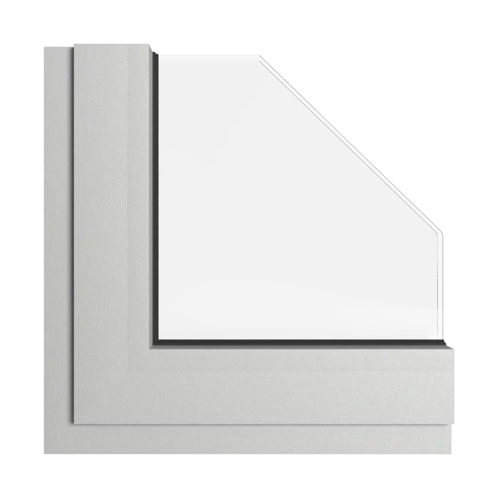 Agate gray windows window-colors aliplast-colors agate-gray interior