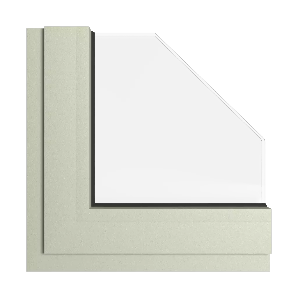 Gray beige windows window-colors aliplast-colors gray-beige interior