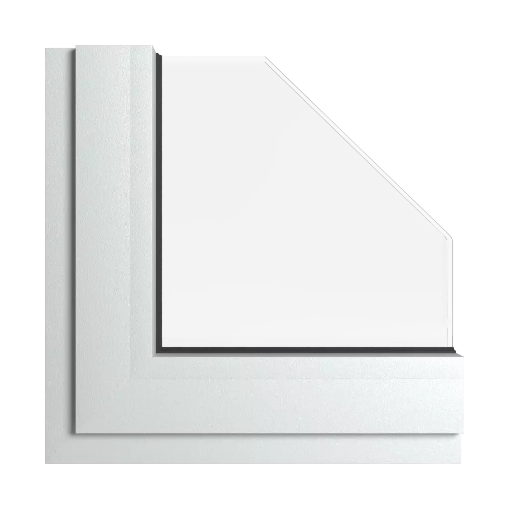 White aluminum windows window-colors aliplast-colors white-aluminum interior
