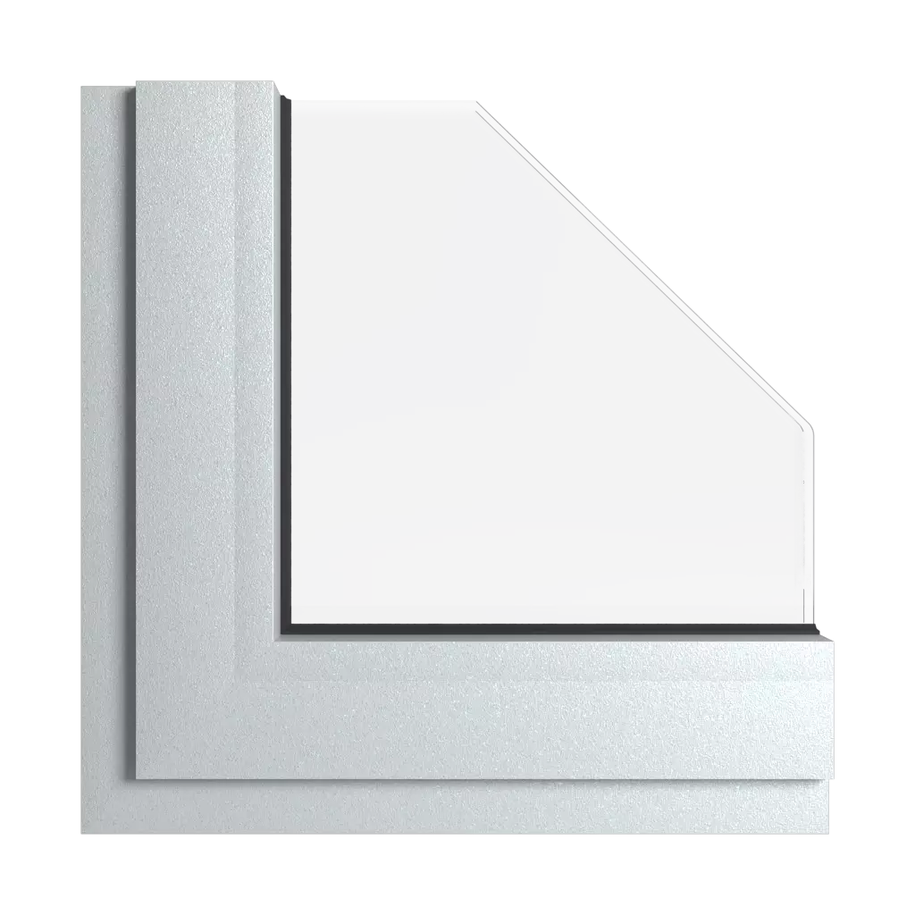 silver gray windows window-colors aliplast-colors silver-gray-2 interior