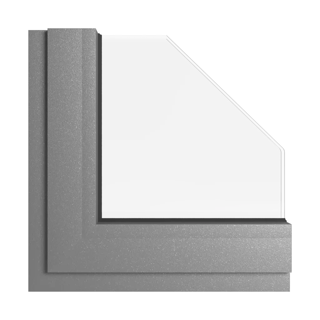 Dark grey windows window-colors aliplast-colors dark-grey interior