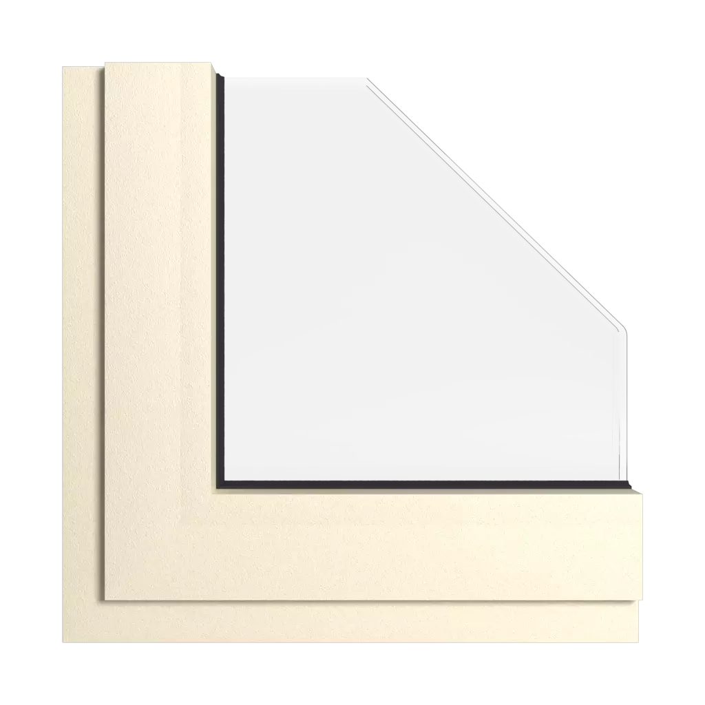 Creamy beige windows window-colors aliplast-colors creamy-beige interior