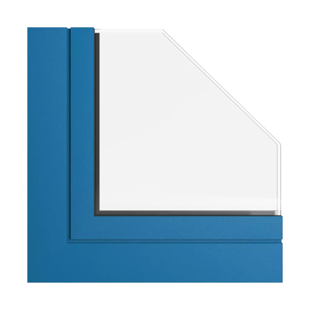 Blue medium tiger windows window-colors aliplast-colors blue-medium-tiger