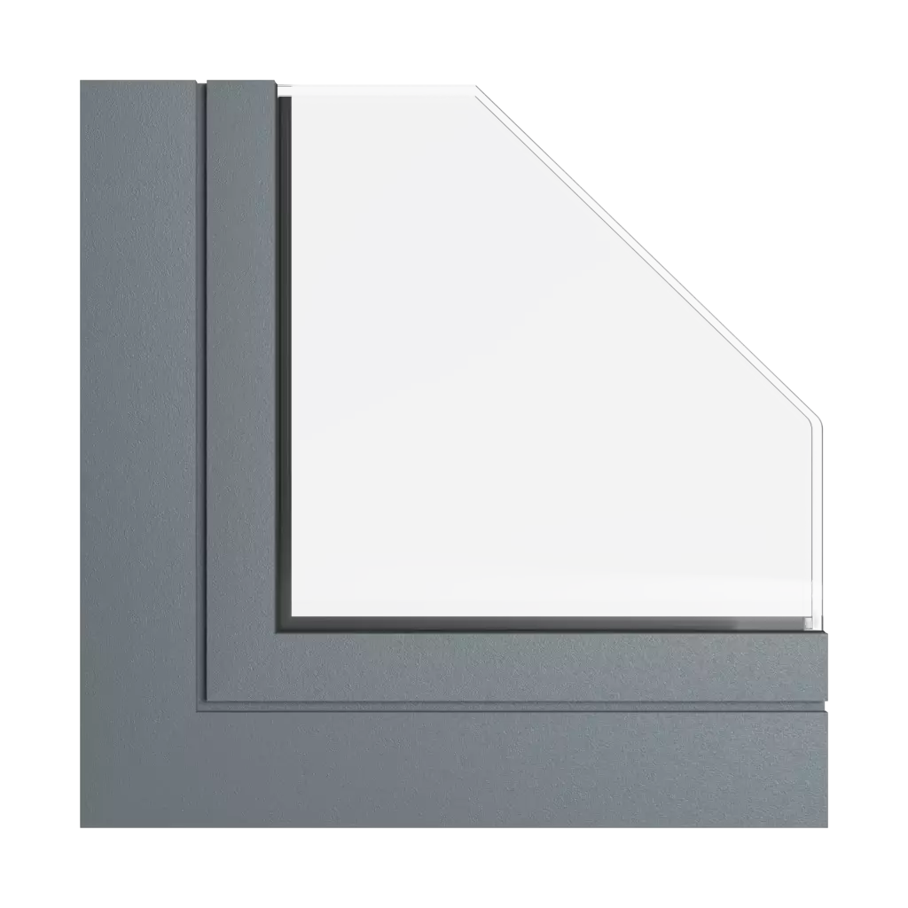 Gray basalt tiger windows window-colors aliplast-colors gray-basalt-tiger