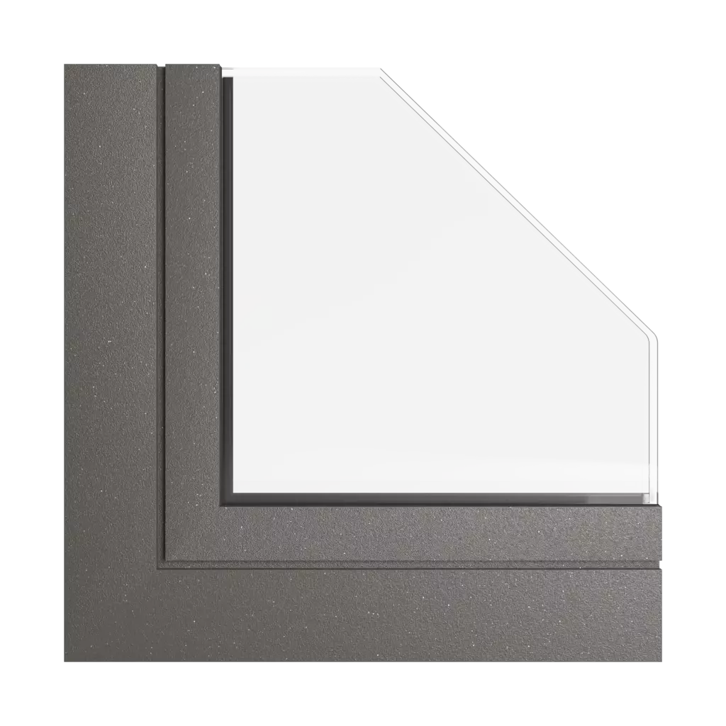 Brown gray tiger windows window-profiles aliplast