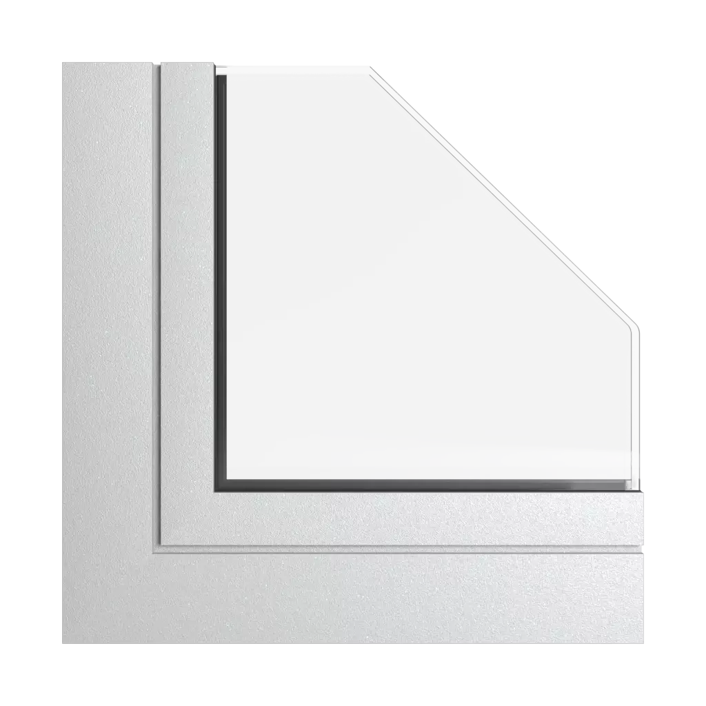 White aluminum tiger windows window-colors aliplast-colors