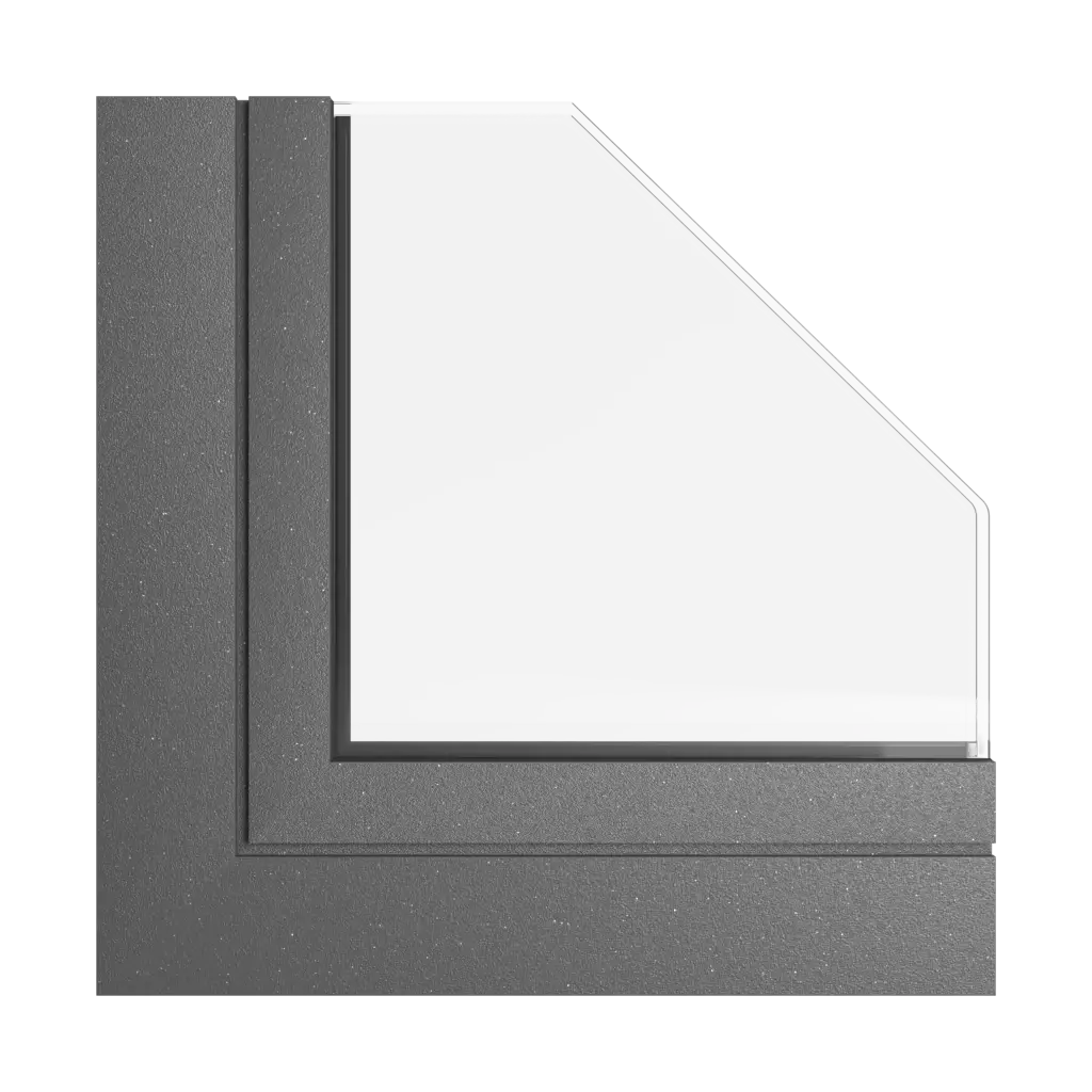 Dark gray metallic tiger windows window-colors aliplast-colors dark-gray-metallic-tiger