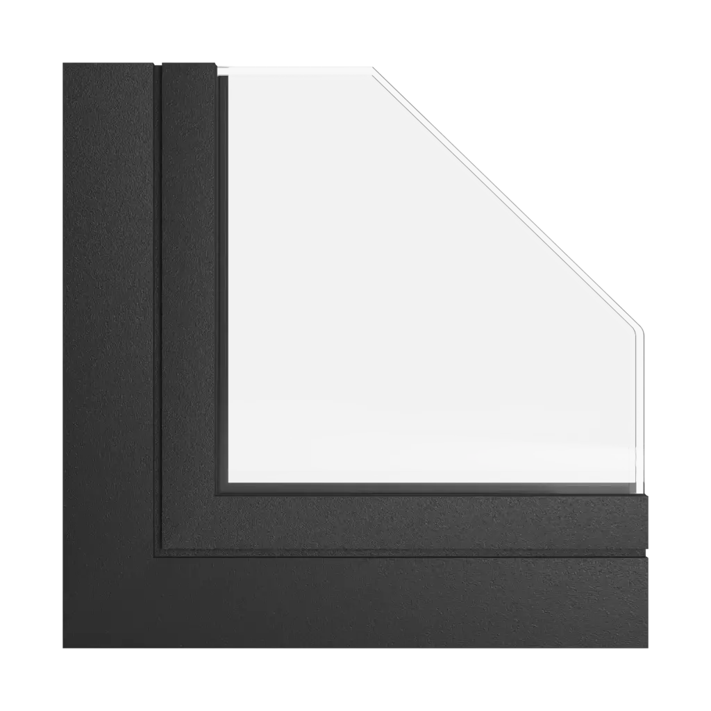 Black graphite tiger products aluminum-windows    