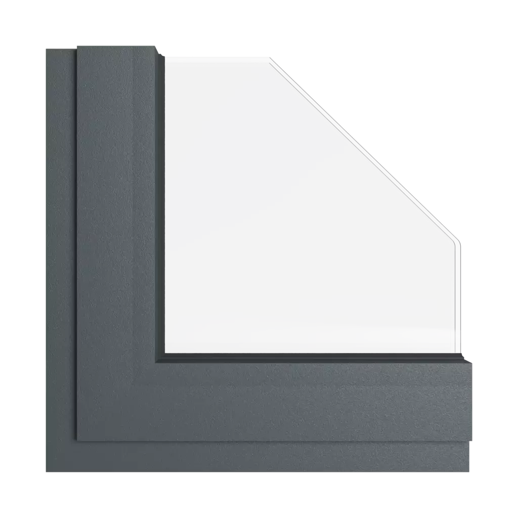 Gray steel tiger windows window-colors aliplast-colors gray-steel-tiger interior