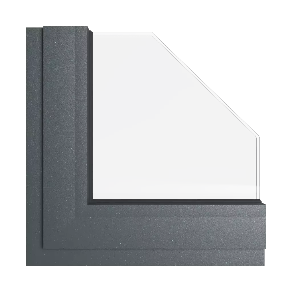 Gray anthracite tiger windows window-colors aliplast-colors gray-anthracite-tiger interior