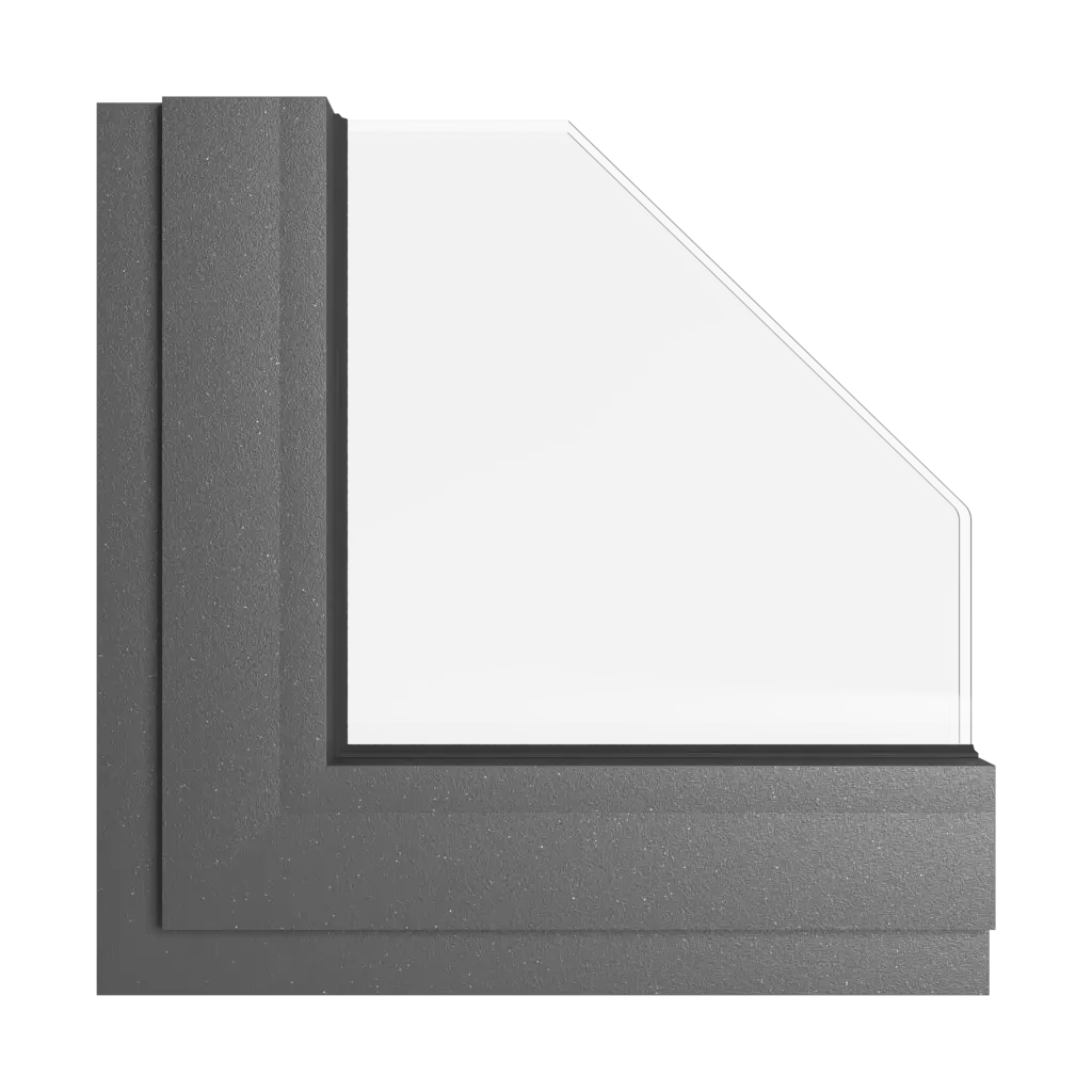 Dark gray metallic tiger windows window-colors aliplast-colors dark-gray-metallic-tiger interior