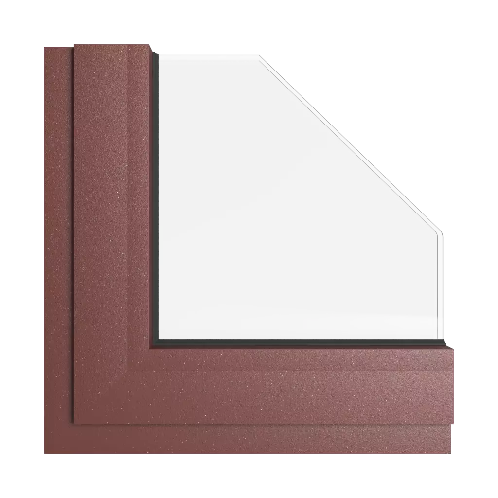 Red-brown tiger windows window-colors aliplast-colors red-brown-tiger interior