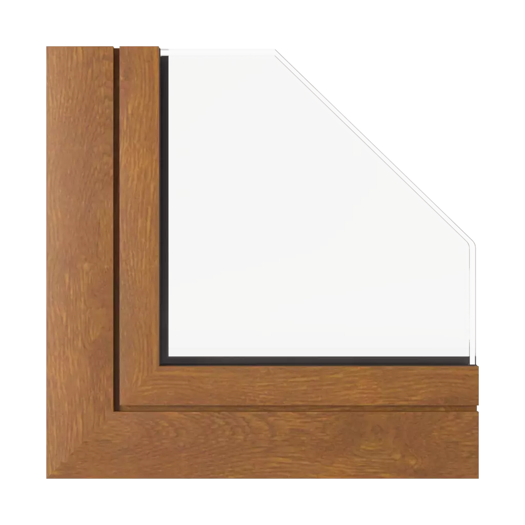 Golden oak ✨ windows window-profiles aluprof mb-77-hs