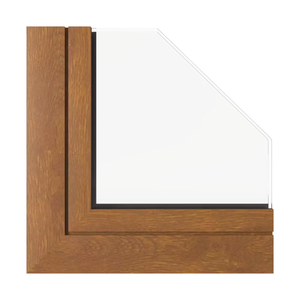 Golden oak ✨ windows window-types double-leaf vertical-asymmetric-division-30-70 